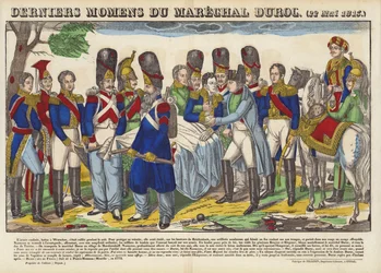 Laatste momenten van maarschalk Duroc, 22 mei 1813